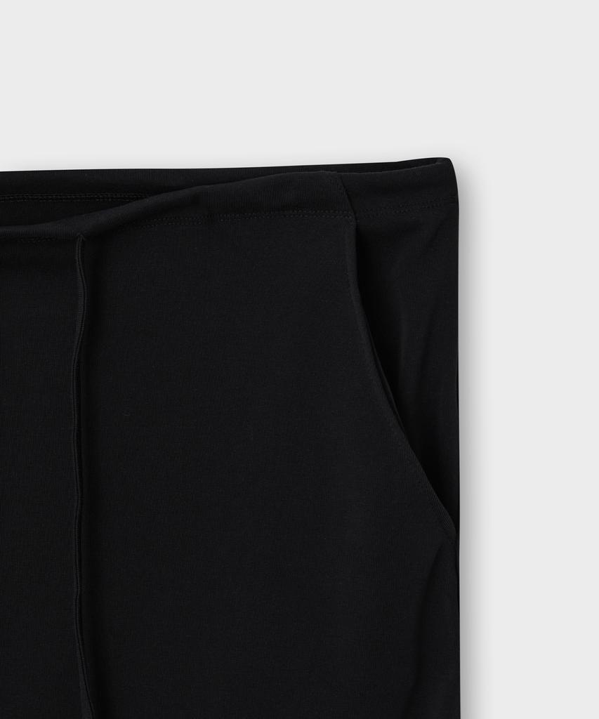 Deolil Bake Long Skirt_Black