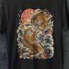 Japanischer Tiger, Brüllender Tiger Shirt, Japanische Kampf Tiger T-Shirt, 90er Grunge T-Shirt, Ästhetisches Shirt, Vintage Tattoo, Grafik Shirt Retro
