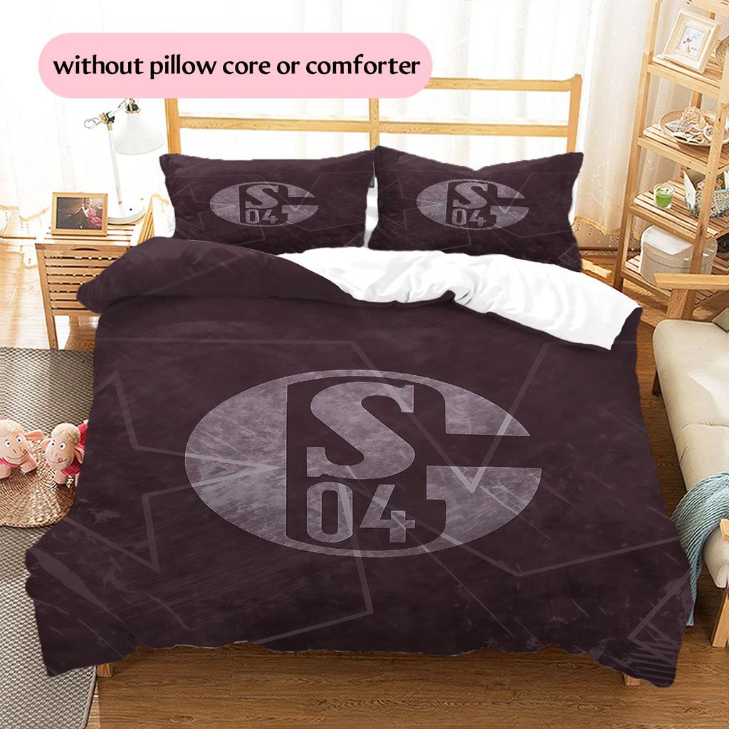S04 Pattern Bedding Home Decoration Birthday Gift ( 1 duvet cover + 2 pillowcase, without core),fan merchandise.