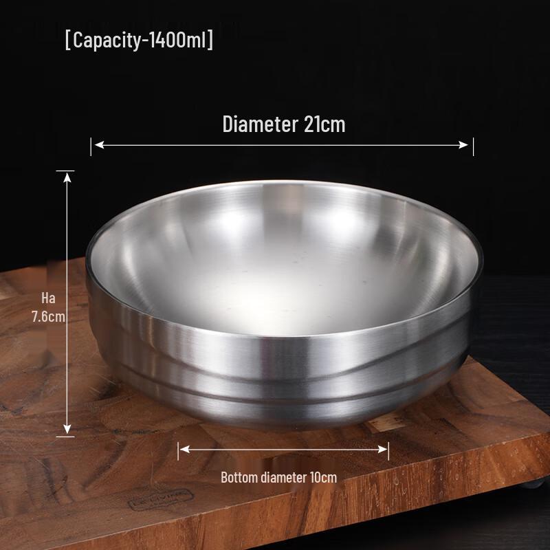 Zhaoran Korean Stainless Steel Multipurpose Bowl