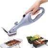 Household Barbecue Strong Oil Fume Stain Cleaning Brush Stainless Steel Wire Brush Barbecue Grid Cleaning Tool