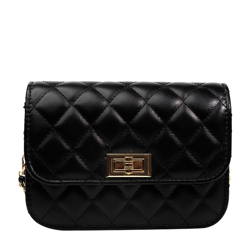 Minimalist Pu Chain Strap Small Square Bag For Daily Casual Use