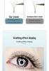 Three-Leaf Clover 3D Soft Natural Eyelashes, W-Shaped Grafting False Individual Strands with Money-Back Guarantee.