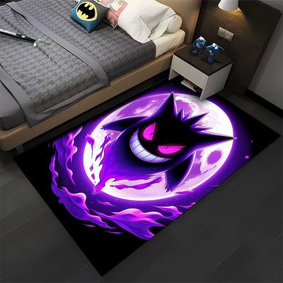 Pokemen Gengar Cartoon Patroon Woonkamer Slaapkamer Tapijt Nachtkastje Vloermat 15 Maten Kinderkamer Kleedkamer Speeltapijt Vloerkleed Cadeau