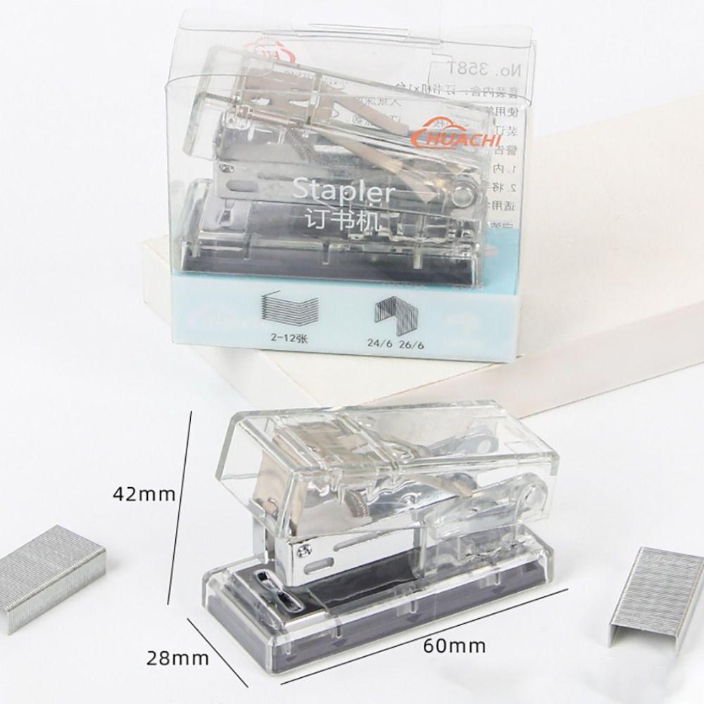 Mini Binding Tools Stationery Mini Stapler Set Kawaii Stapler