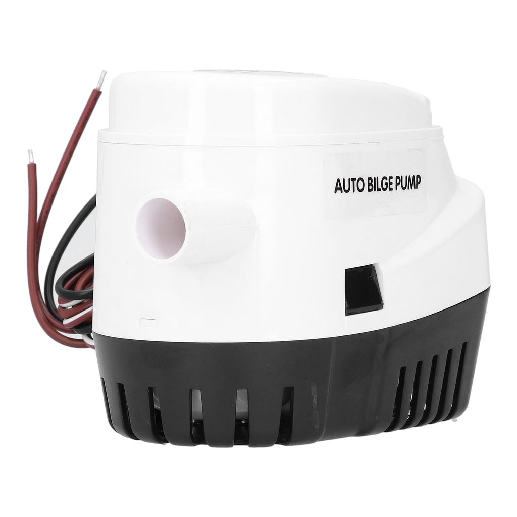 12V 750GPH Automatic Submersible Bilge Pump with Built In Float Switch Marine Boat Accessory