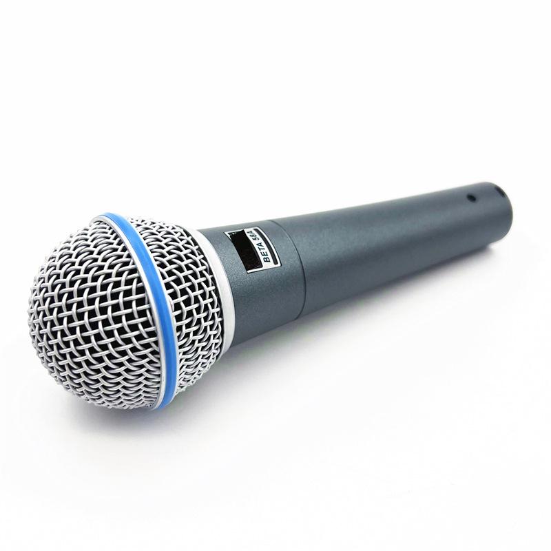 BETA58A Professional Wired Dynamic Microphone for Stage, Live Broadcast, and Karaoke