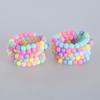 10-piece Set of Colorful Elastic Bracelets for Little Girls Bracelets for Teenagers and Children Pearl Beaded Bracelets