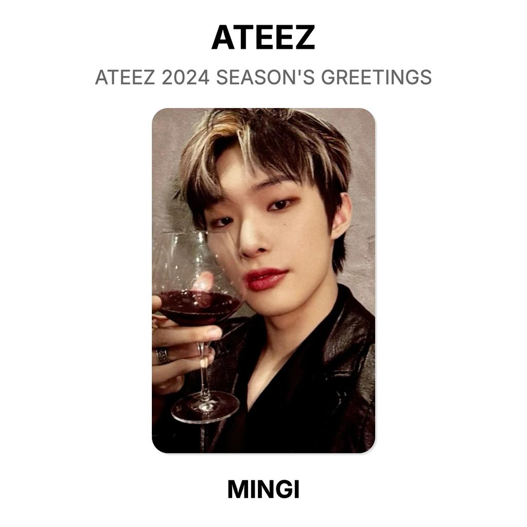 ATEEZ ATEEZ 2024 SEASON'S GREETINGS Official Photocard