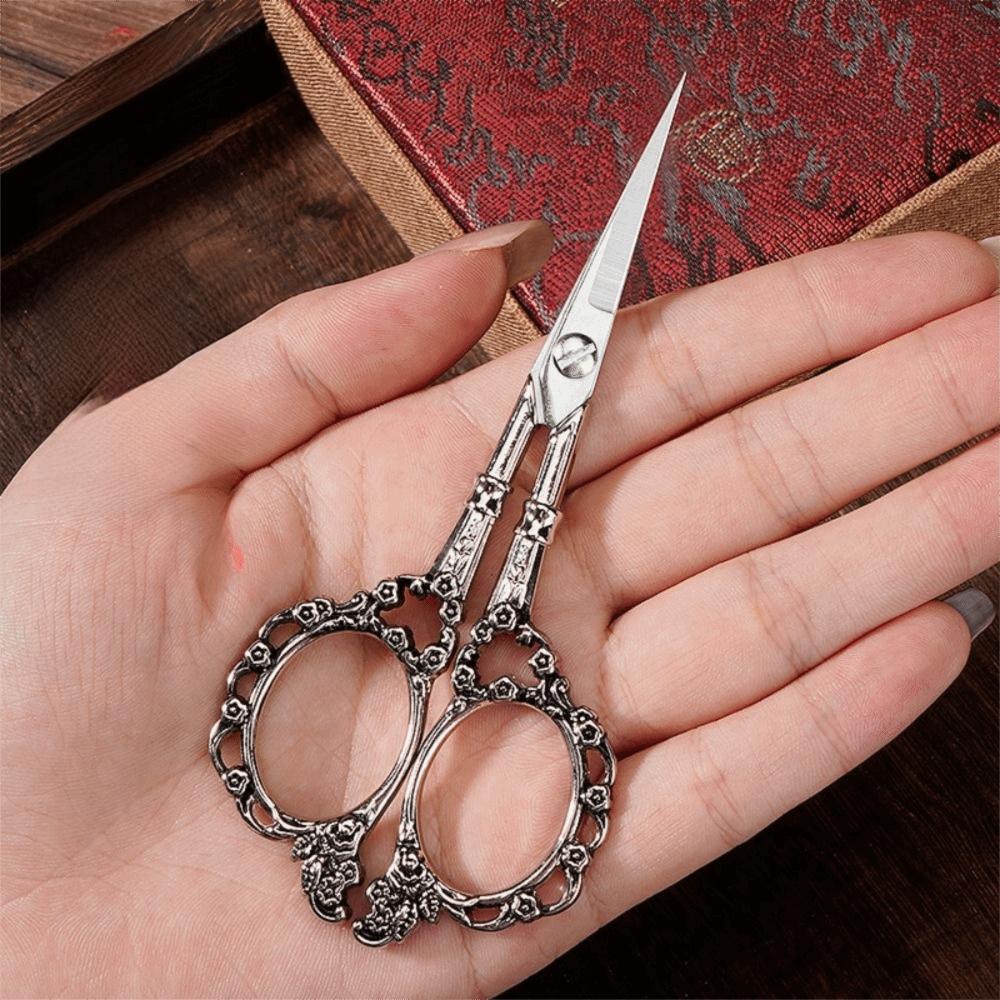 Classic Style Tailor Scissors Stainless Steel Thread Cutter Vintage Retro Scissors  DIY Arts