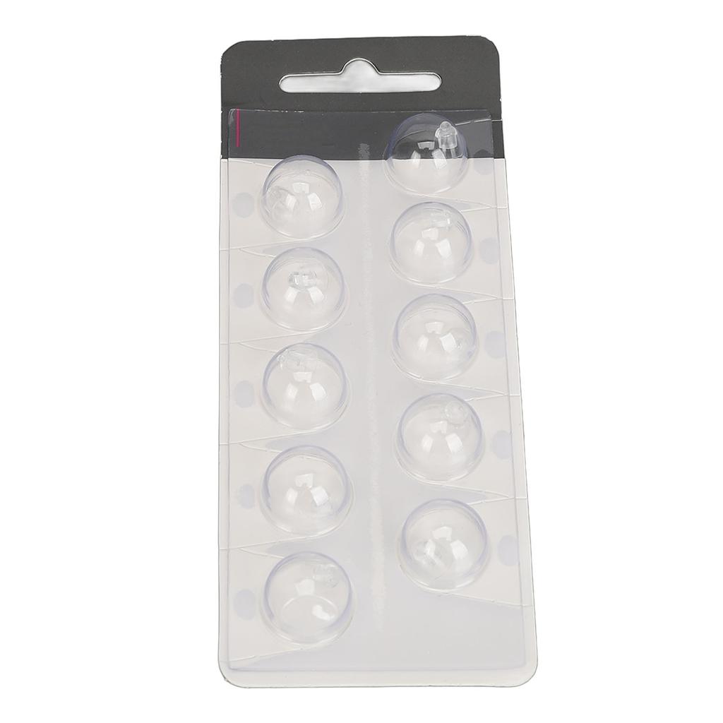 10 Stück Schallverstärker Offene Kuppeln Rund Geformt Weiches Silikon Ohrstöpsel Spitzen Kuppel Set für Oti