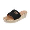 Ladies' Wedge Sandals Summer Fashion Slippers Platform Sandal With Arch Support Beach Slides Lightweight Flip Flops Sandals