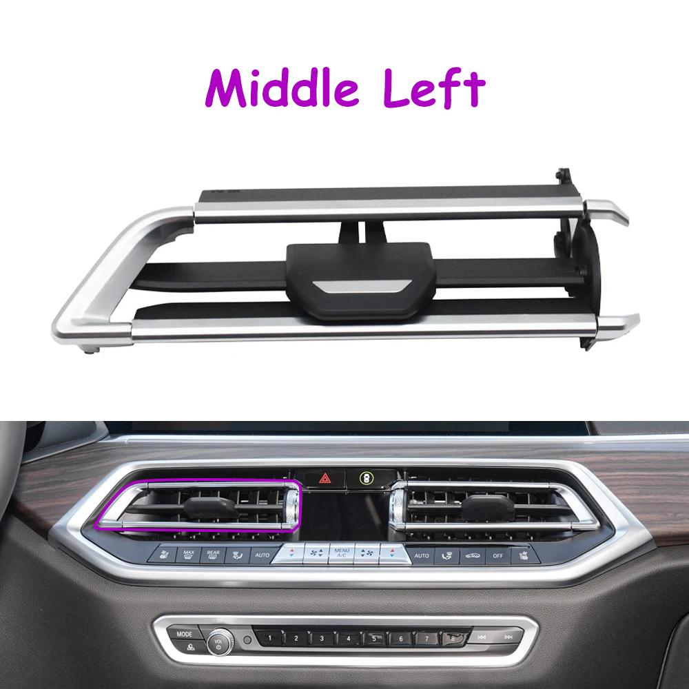 Car Dashboard Central Left Right AC Vent Grill Outlet Clip Repair Kit For BMW X5 X6 X7 Series G05 G06 G07 - 64119458543 Middle Left