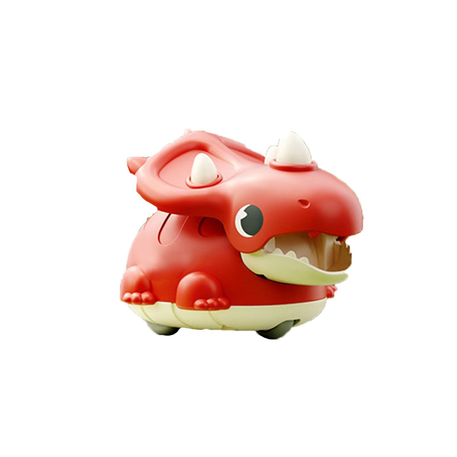 

Press Calf Baby Crawling Grasping Educational Toy Car Sliding Interactive Animal Car One Size винний