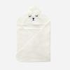 Soft Absorbent Coral Fleece Baby Swaddle Towel and Anti-Kick Blanket Cloak
