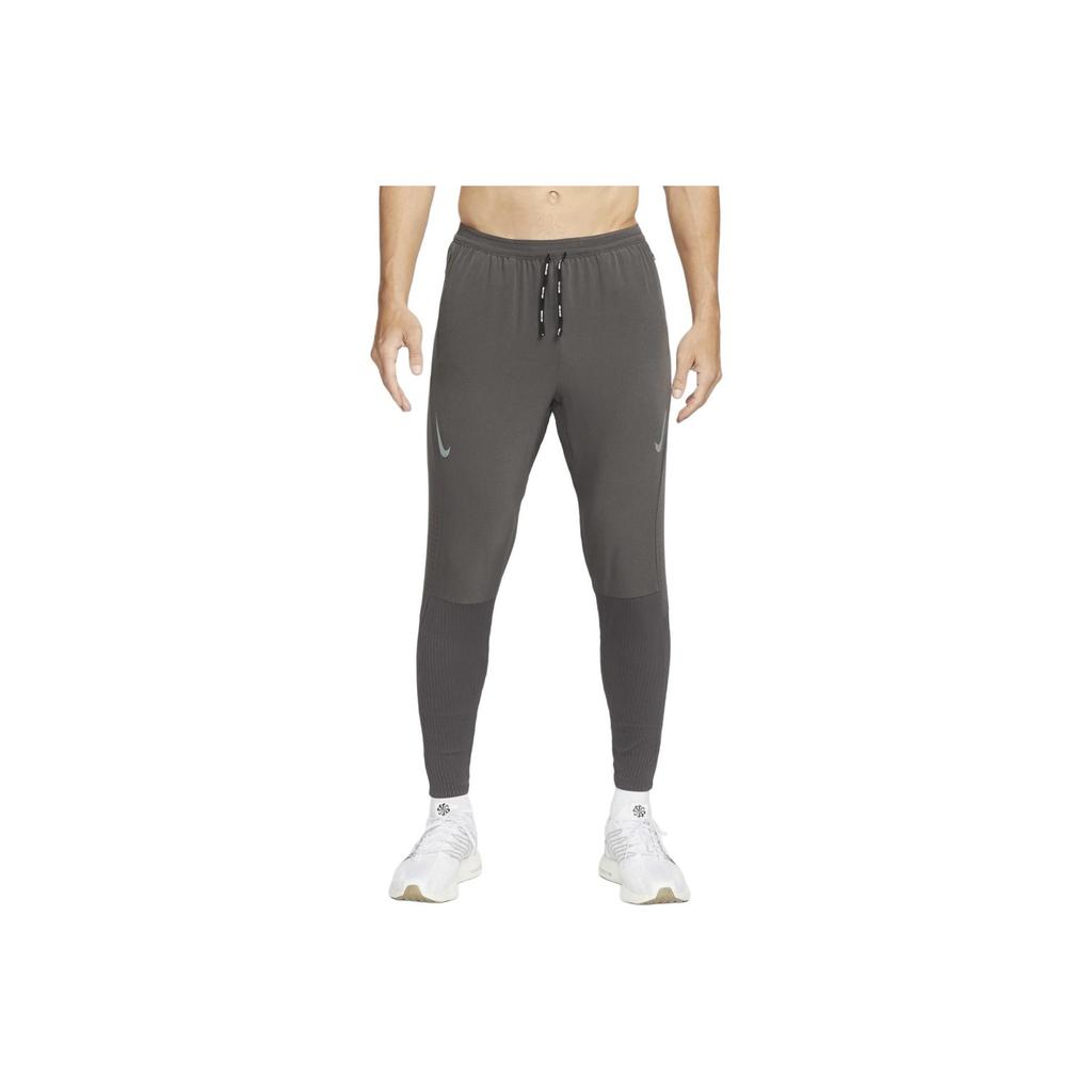Nike Logo Print Slim Fit Low Rise Nine Point Sports Pants Men Pants Gray DM4615-254