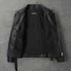 Motorcycle Style Jackets Natural Tanned Sheepskin Soft Genuine Leather Jacket Men Black Moto Biker Skin Coat Spring Autumn