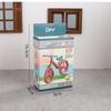 1 Stück Lustiges 3D Mountainbike Modell Puppenhaus Zubehör Für 17cm V1 V2 Puppe Trendiger Kreativer Spleiß-Fahrrad-Schmuck