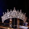 Bridal Wedding Elegant Crown Shiny Rhinestone Headdress