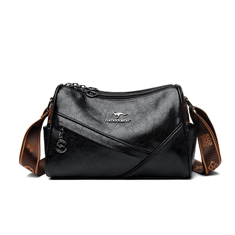 Fashion temperament mother bag large capacity lightweight messenger bag new simple and versatile shoulder bag women's bag