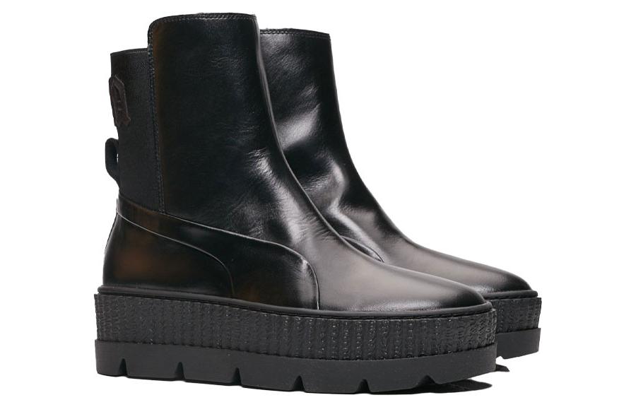 Women's Boots Puma Chelsea Sneaker Boot Rihanna Fenty Black (Women's) Puma Black/Puma Black