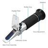 AUTOUTLET Salinity Meter, Refractometer, Salinity Test Kit with Automatic Temperature Compensation (ATC), 0-28% Salinity Measurement (Japanese Instruc