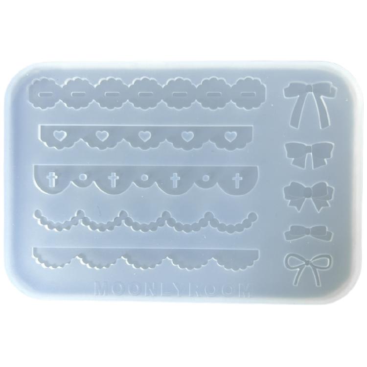 Easy to Clean Silicone Mold for Crafting Dripping Glue Crafts Mold Jewelry Mold for Jewelry Making and Artistic Projects