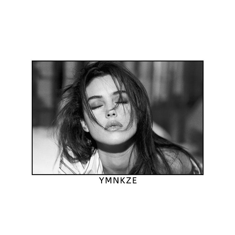 

Черно-белые винтажные плакаты на скандинавскую тему и принты, старые HD-фотографии сексуальной женщины, настенная живопись на холсте, декоративная картина для гостиной 21x30cm No Framed