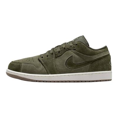 Air Jordan 1 Low Top Vintage Basketballschuhe Unisex Grün FQ3055-300