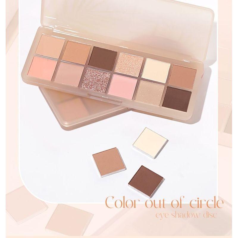 NOVO - Akira Hoshino Twelve Color Eyeshadow Palette - 3 Types