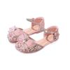 Girls' Princess Sandals2026New Crystal Bow Soft-soled Closed-toe Children's Performance Shoes, Stylish and Trendy Flat-soled