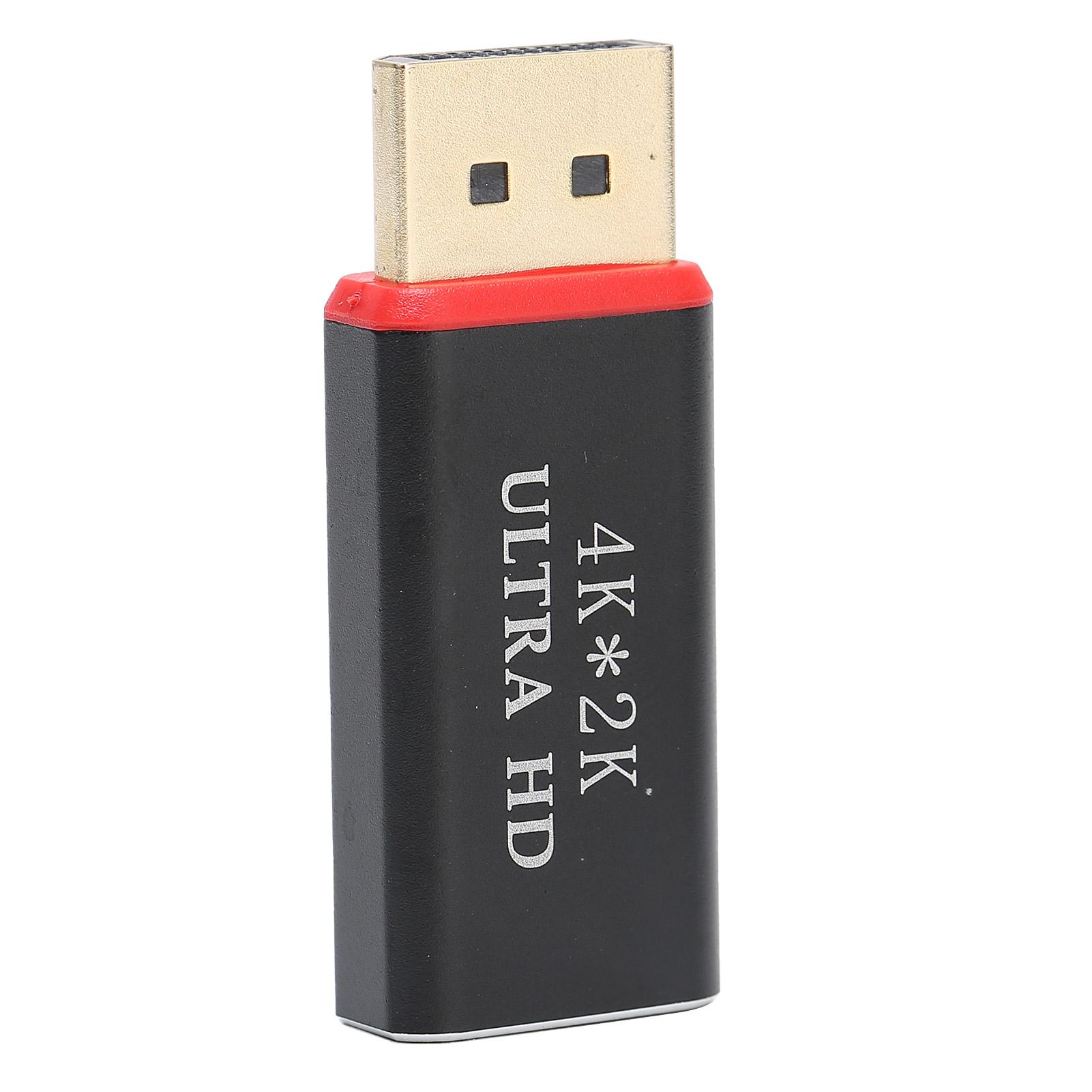 

Адаптер 4K DP Папа к HD Мультимедийный Интерфейс 1.4V Мама Позолоченный Конвертер Черный