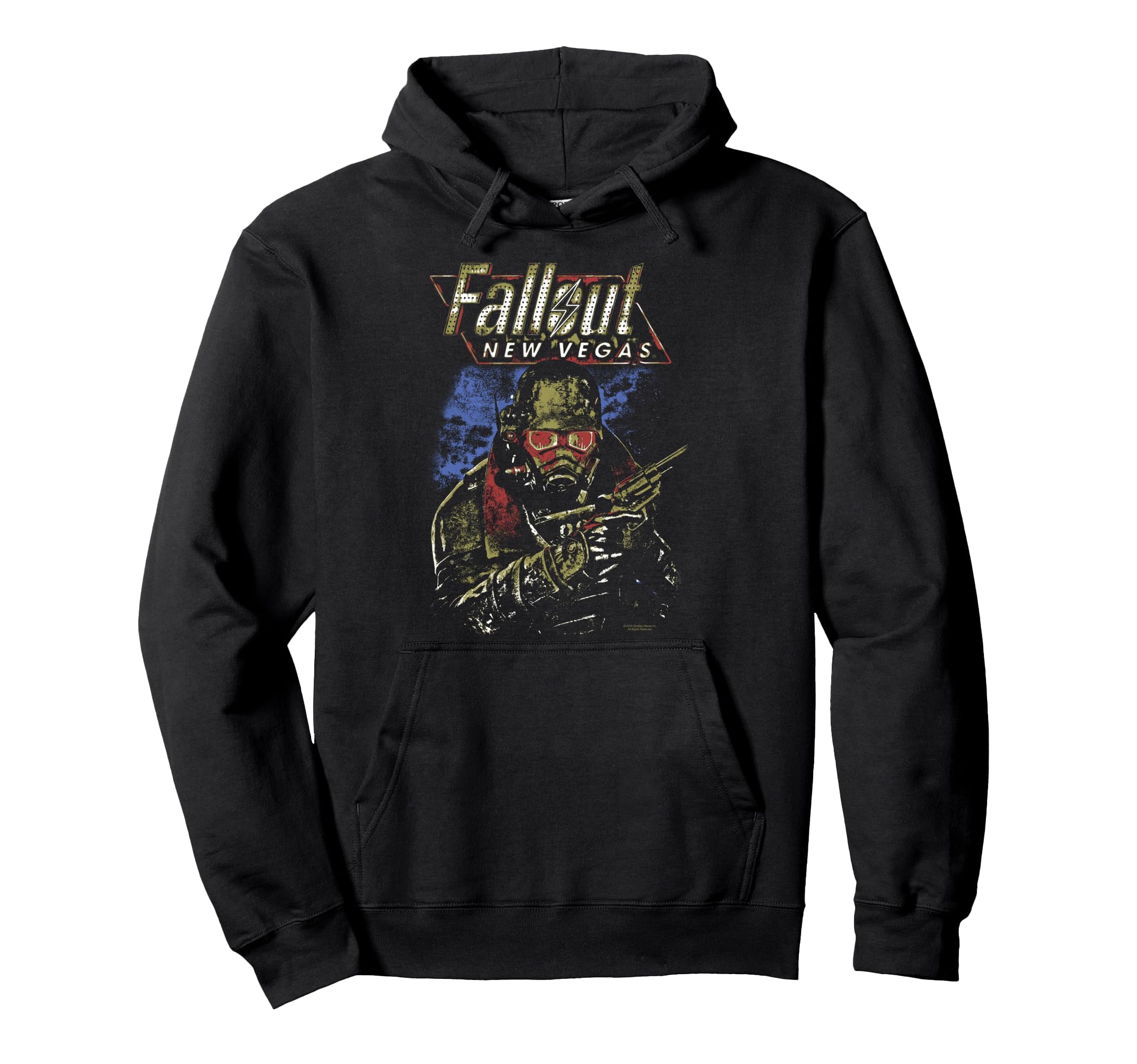Худи с принтом Fallout New Vegas Ranger Vintage Distressed