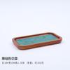 Classic Solid Wood Decorative Jewelry Trays Beaded Bracelet Necklace Ring Jewelry Display Plates Storage and Viewing Tray