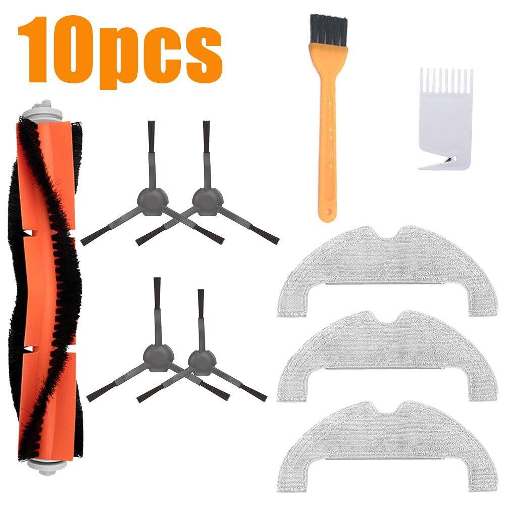 Mop with Dust Collection Bag for Side Brush HEPA Filter for Xiaomi Dreame Bot Z10 Pro L10 Plus Vacuum Cleaner