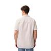 Calvin Klein Business Casual Commuter Minimalist Embroidered Cotton Linen Short Sleeve Shirt Men Shirts J317422-YAF