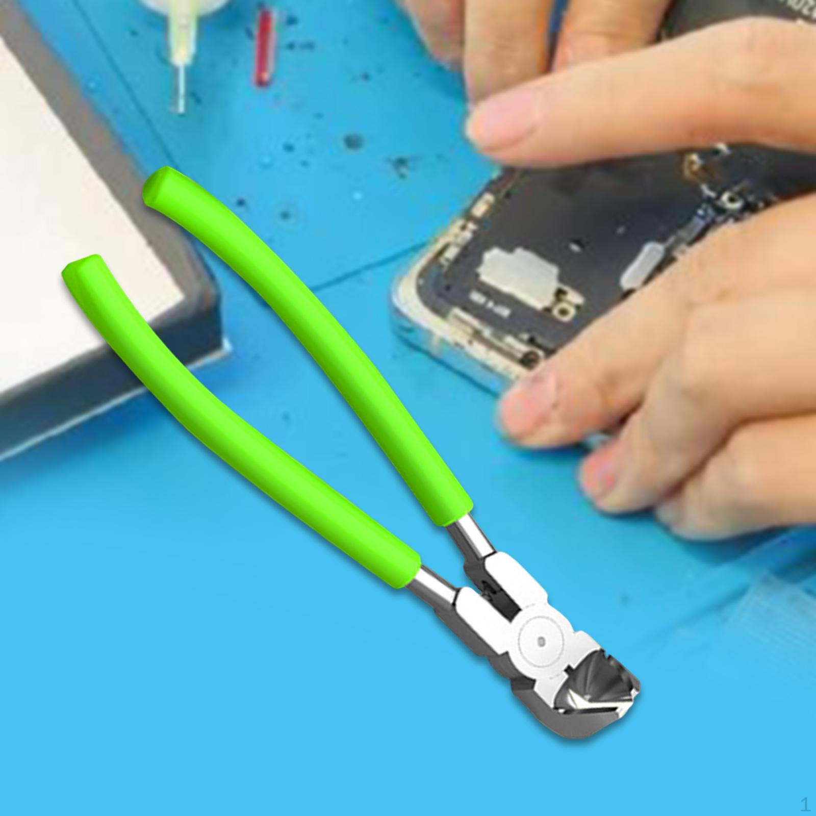 

Diagonal Pliers Hobby Model Nippers Alloy Steel Multipurpose Flush Cut 90 Angled Wire for DIY