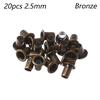 20Pcs 1mm/2.5mm Colorful Metal Eyelet Buttons Ultra-small Shoes Clothes Belt Buckle DIY Dolls Buckles Doll Bags Sewing Accessori