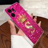 Fashion Initial Letter Crown Couple Case For Honor Play 60A 5G / Honor X6d 5G Transparent TPU Silicone Shockproof Soft Casing