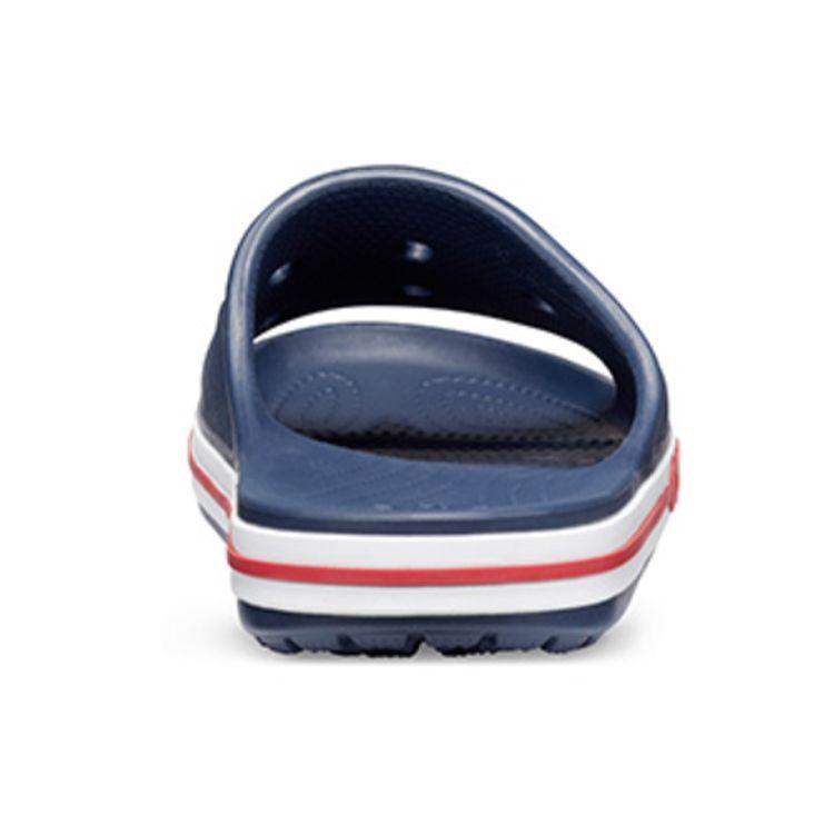 Crocs Bayaband Printed Logo Embossed EVA Silent Slide Sandals Unisex Sandals Blue White Red 205392-4CC