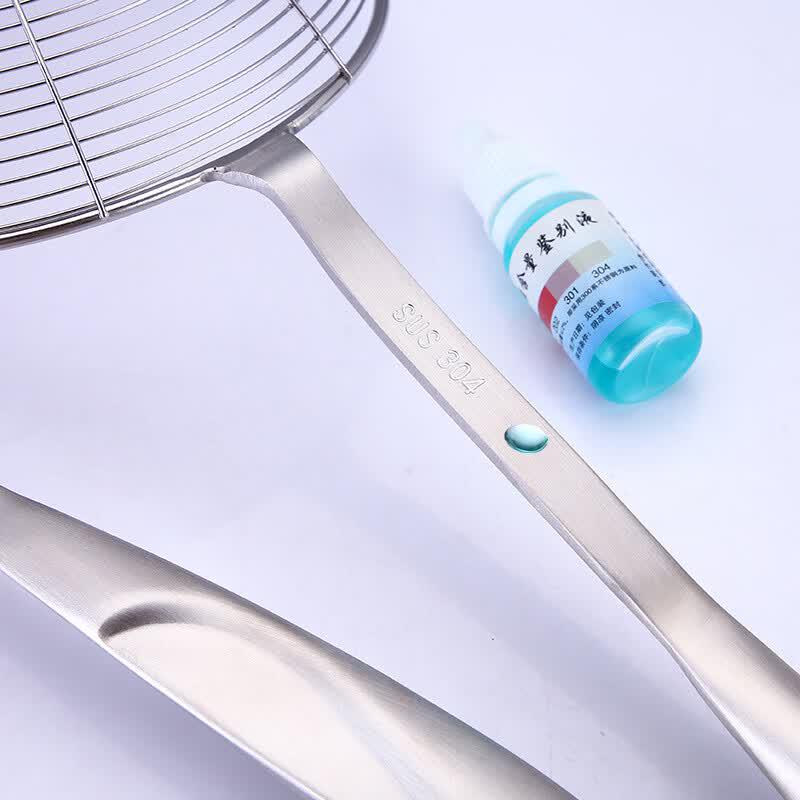 304 Stainless Steel Hotpot Mesh Skimmer with Hook