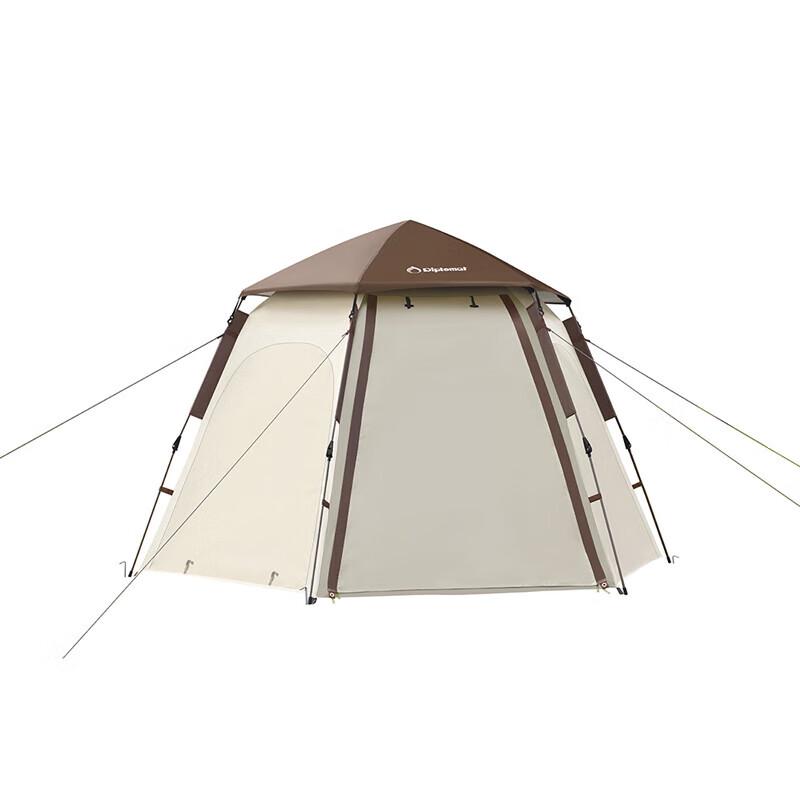 Diplomat Hexagonal Automatic 3-4 Person Camping Tent 3-4 Person