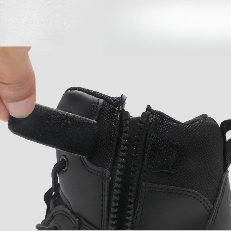 Stivali Tattici Militari da Uomo Taglie Forti 39-46 Forze Speciali Taglio Alto Esercito Combattimento nel Deserto Colore Sabbia Pelle Scarpe da Lavoro