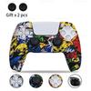 Für PS5 Controller Schutzhülle Silikon Für Playstation 5 Anti-Rutsch Abdeckung Skin für PS5 Slim Hülle Daumengriffe Zubehör