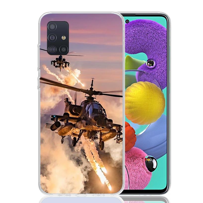 Aircraft Airplane Cool Phone Case For Samsung Galaxy A52 A32 A22 A12 A02S A50S A30S A51 A31 AA71 Note 20 Ultra 10 S10 Plus Galax