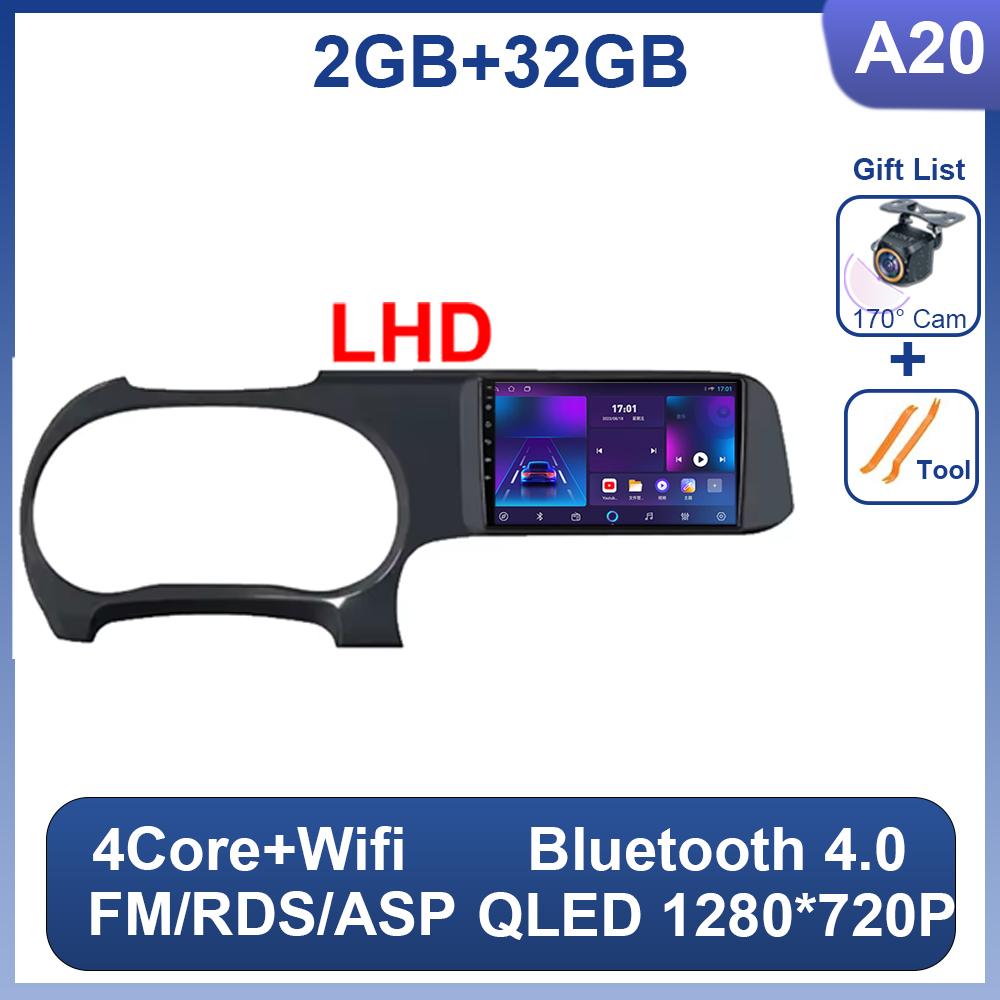 Android 14 Pentru Hyundai i10 2019 2020 2021 Radio Auto Video Stereo DSP Carplay Navigație GPS 4G WIFI 2 Din Fără Player DVD 8 Nuclee