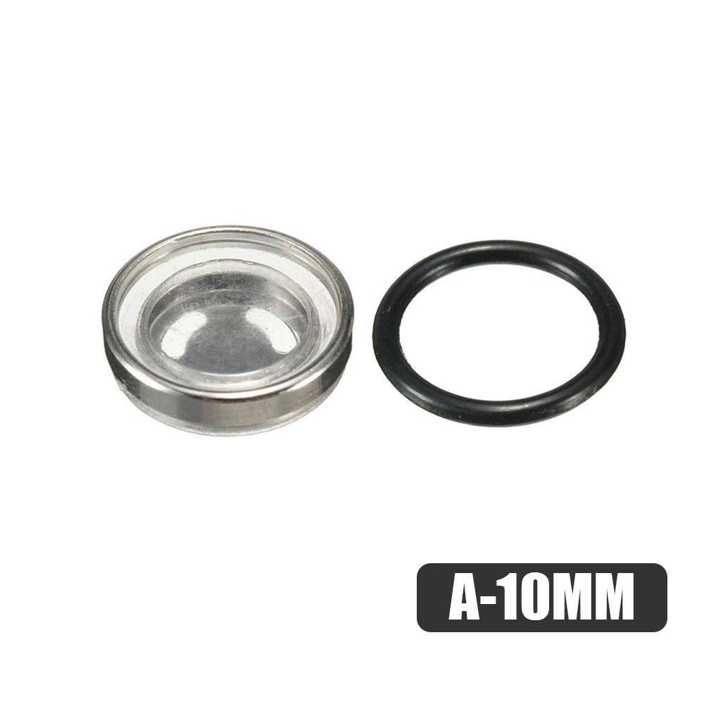 1Pc Motorcycle Master Brake Cylinder Reservoir Sight Glass Motorcycle Dirt Bike Gasket 14mm 12mm 10mm Universal Accessories