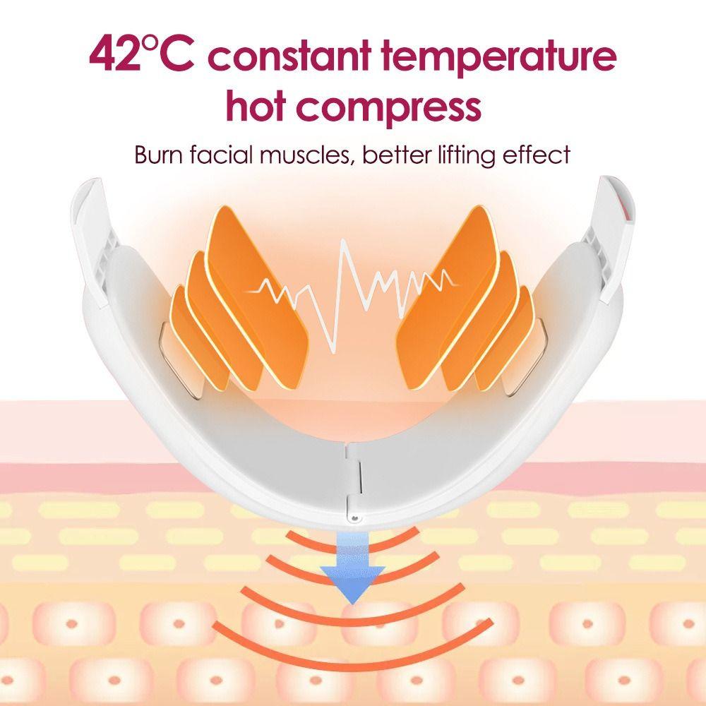 Vibration Massager Facial Lifting Device Electric Beauty Device V Face Lifting Machine  Cheek Lift