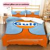 Cartoon Pattern Bedding Quilt Set Quilt Cover Pillowcase Home Decoration Birthday Gift (1 * duvet cover + 2 * pillowcase, without core)