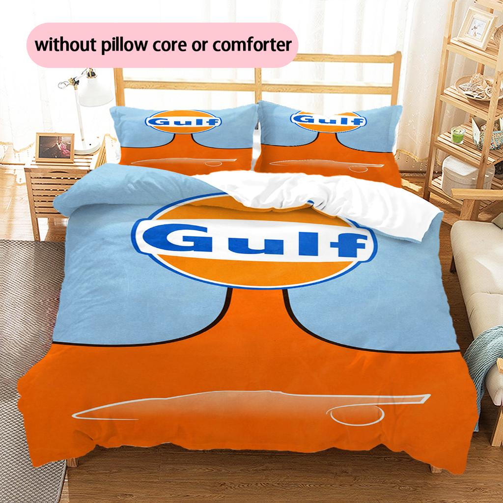 Cartoon Pattern Bedding Quilt Set Quilt Cover Pillowcase Home Decoration Birthday Gift (1 * duvet cover + 2 * pillowcase, without core)